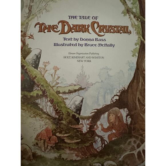 The Tale of The Dark Crystal Book 1982 - Picture 5 of 5